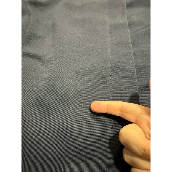 Chicos Faille Topper Jacket Zippered Lined Womens Size 2 US Large Blue 570342889 - Picture 7 of 12